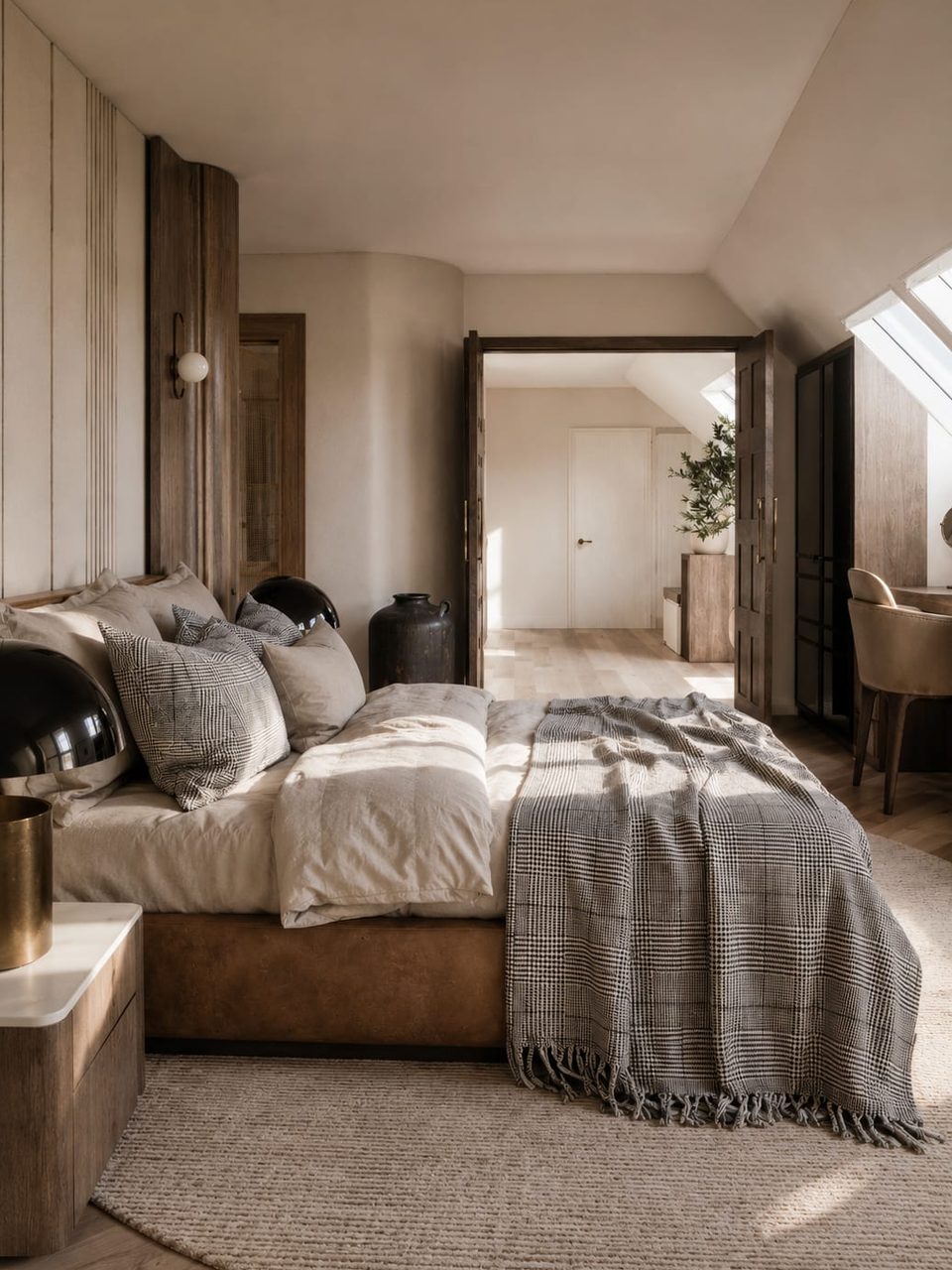 Clos Pecheret — chambre, rénovation de villa par Créa'Home