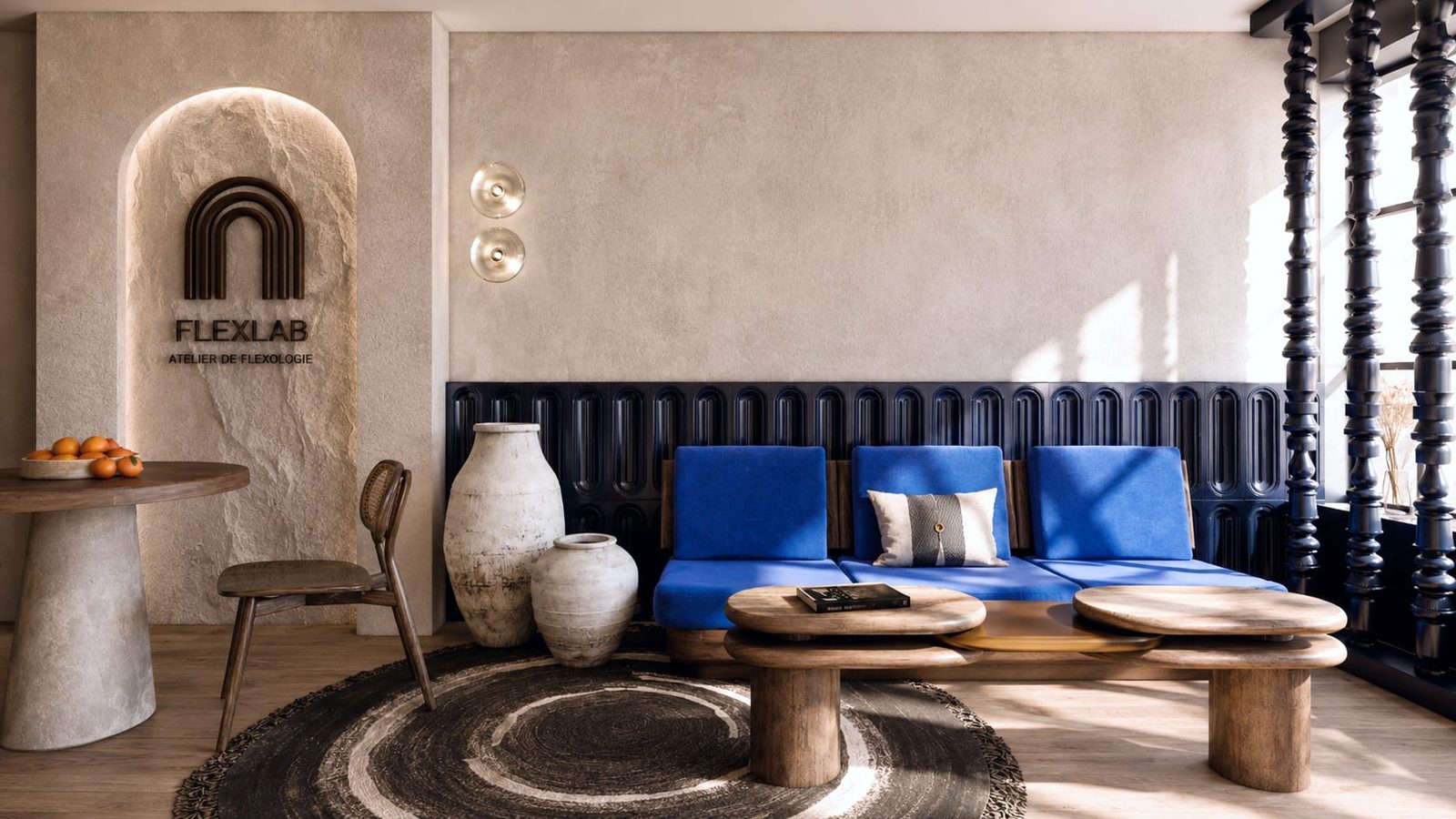 Flexlab Concept — vue 18, studio de bien-être par Créa'Home