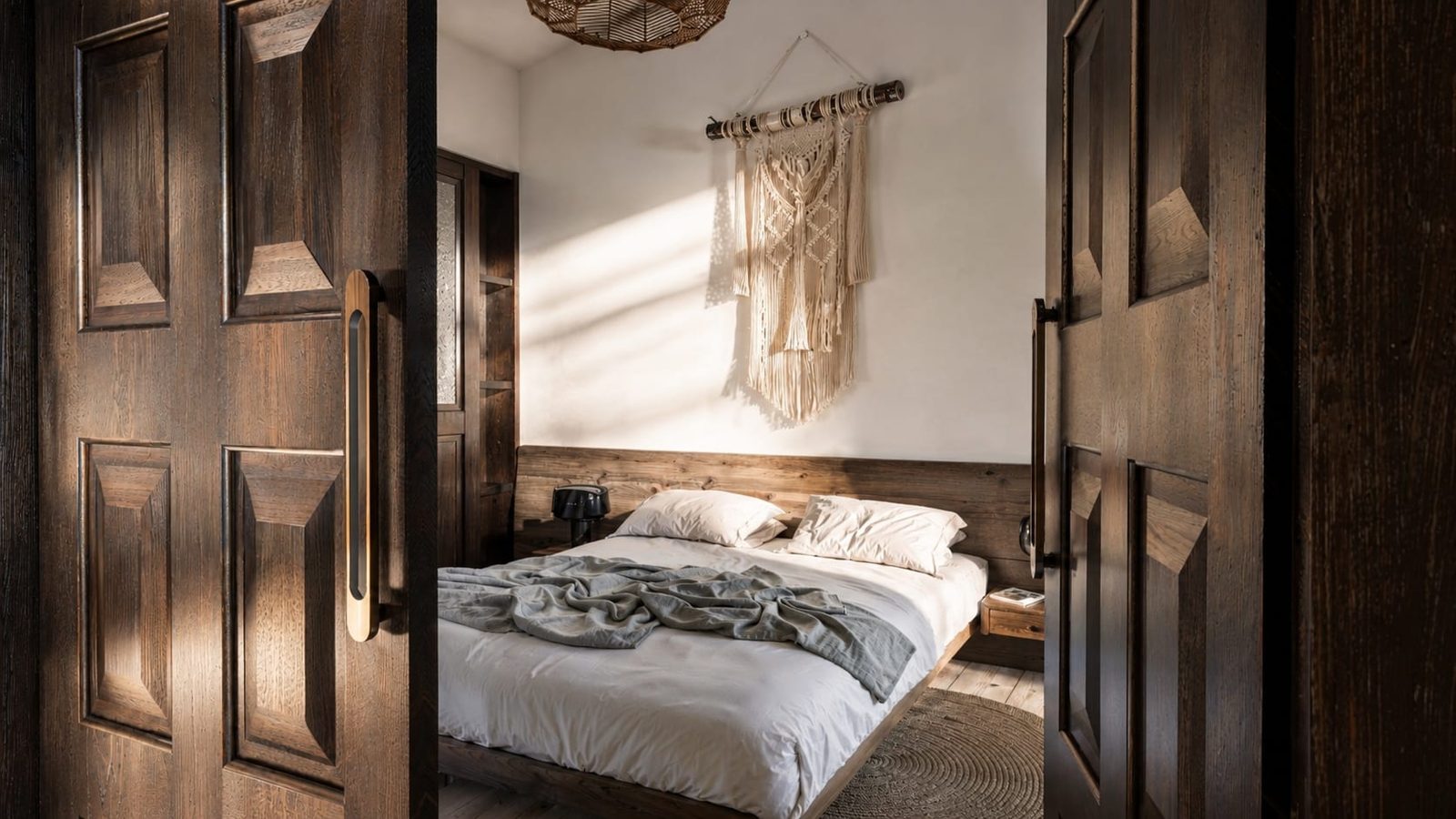Villa Benoit — chambre, rénovation de villa par Créa'Home