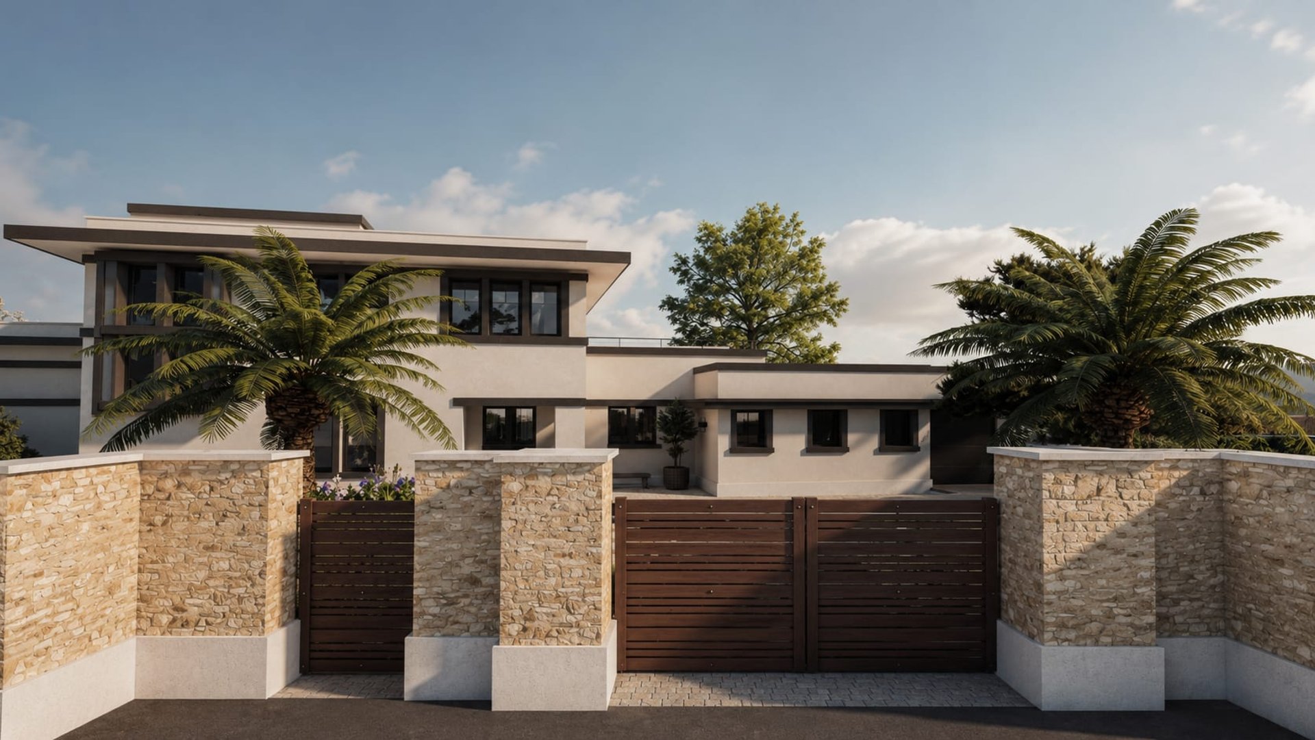 Villa Eden — extérieur, rénovation de villa par Créa'Home