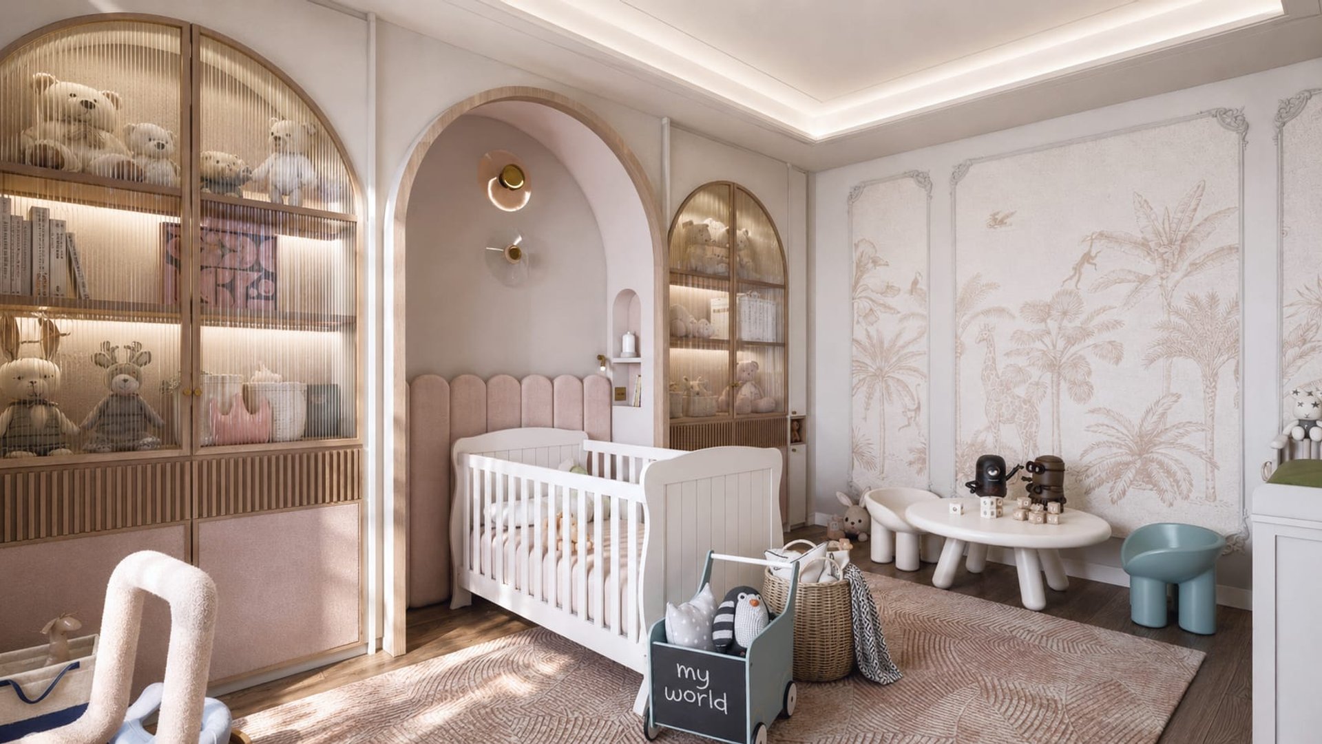 Rue du Temple, Paris — chambre d'enfant, rénovation d'appartement par Créa'Home