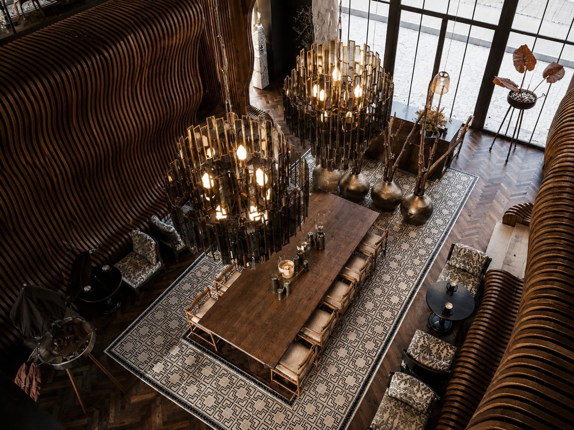 Oshun — salle, restaurant par Créa'Home