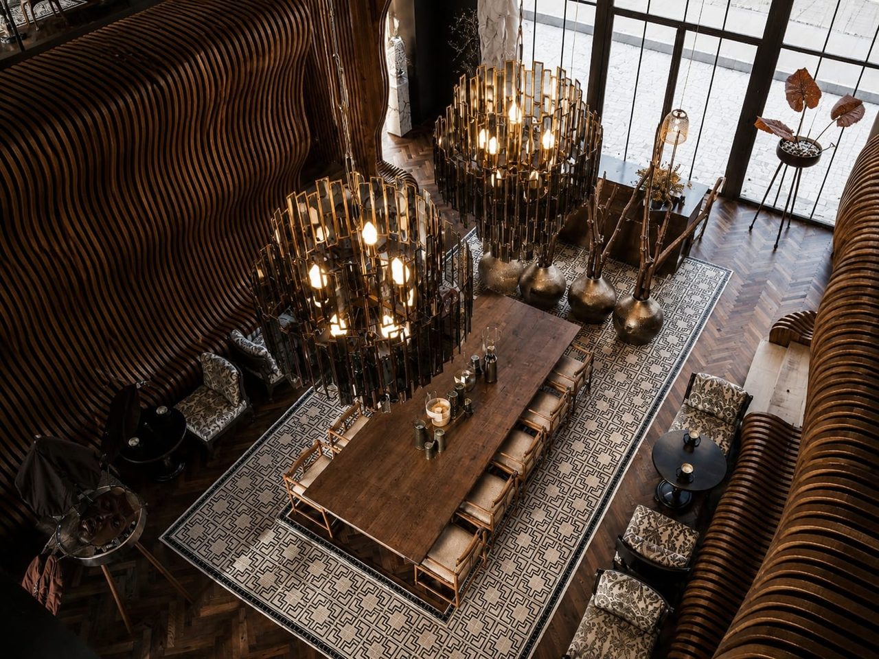 Oshun — salle, restaurant par Créa'Home