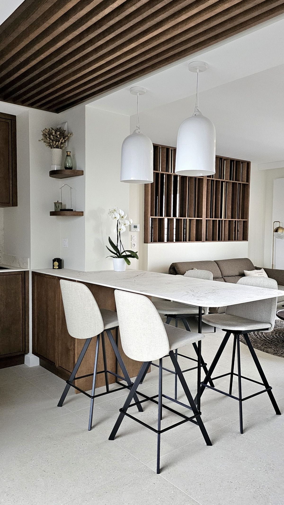 Rénovation d'appartement Salines, Le Pouliguen — architecture intérieure Créa'Home