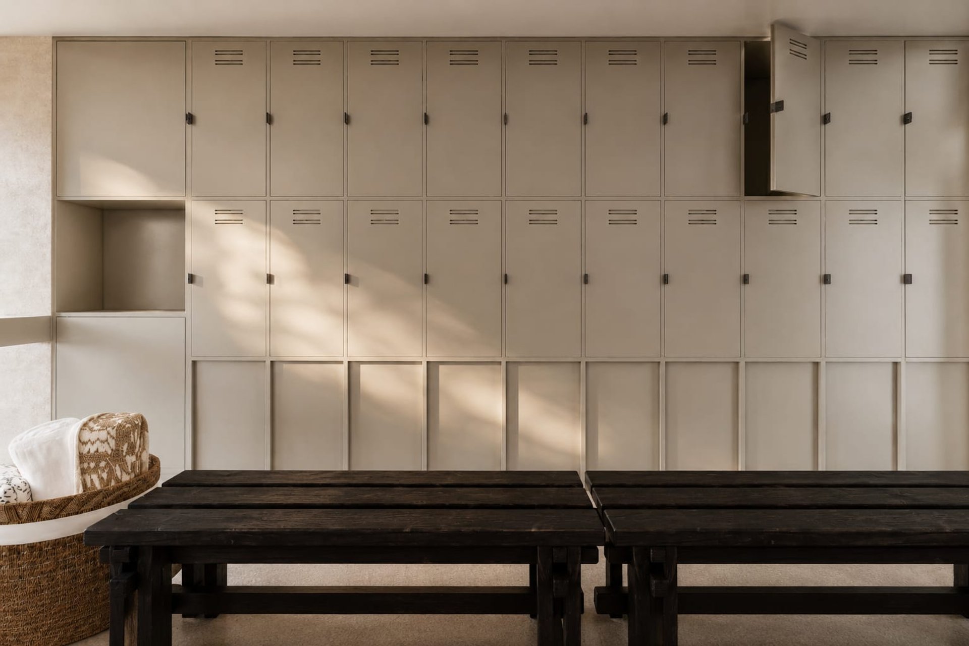 Eden des Sens — vestiaires, spa par Créa'Home