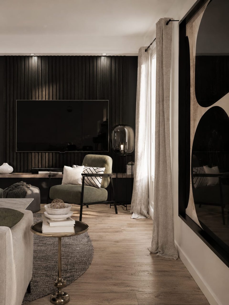 Pierre le Clerc — vue 6, rénovation d'appartement par Créa'Home
