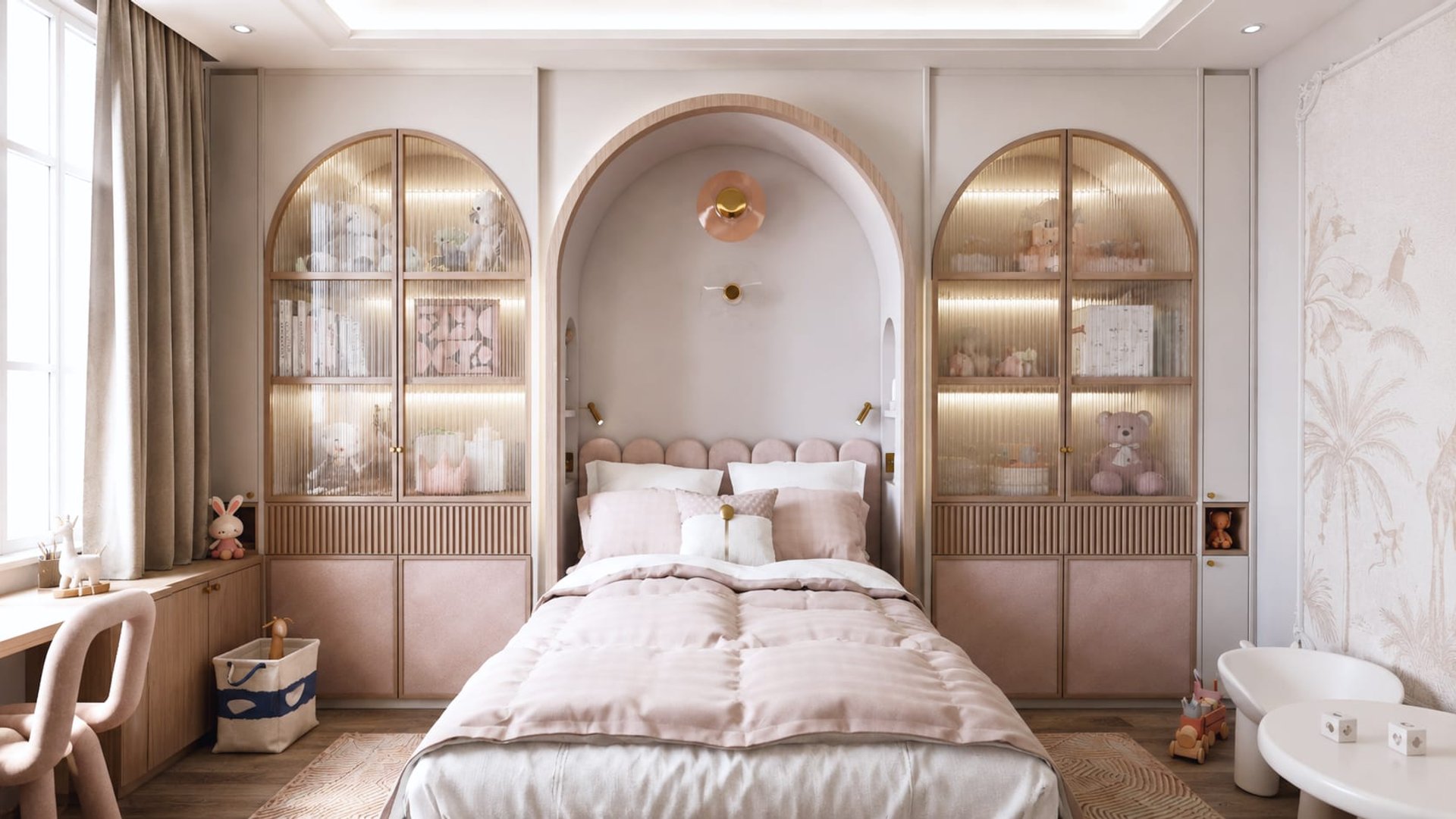 Rue du Temple, Paris — chambre d'enfant, rénovation d'appartement par Créa'Home