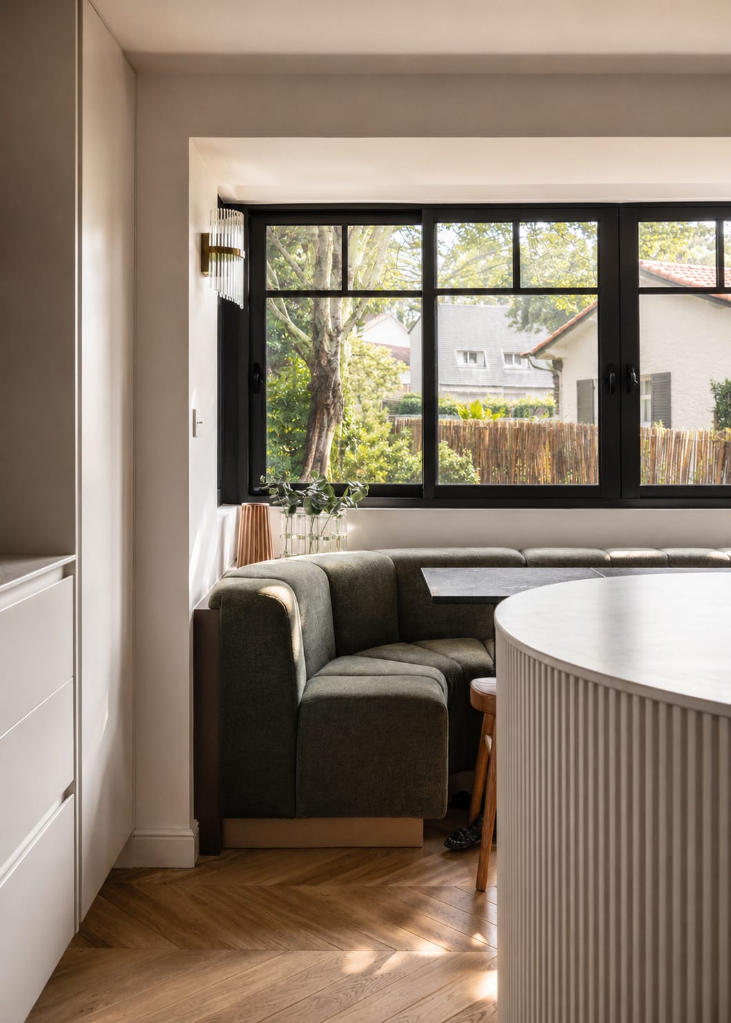Cavalière — coin repas, cuisine sur mesure par Créa'Home