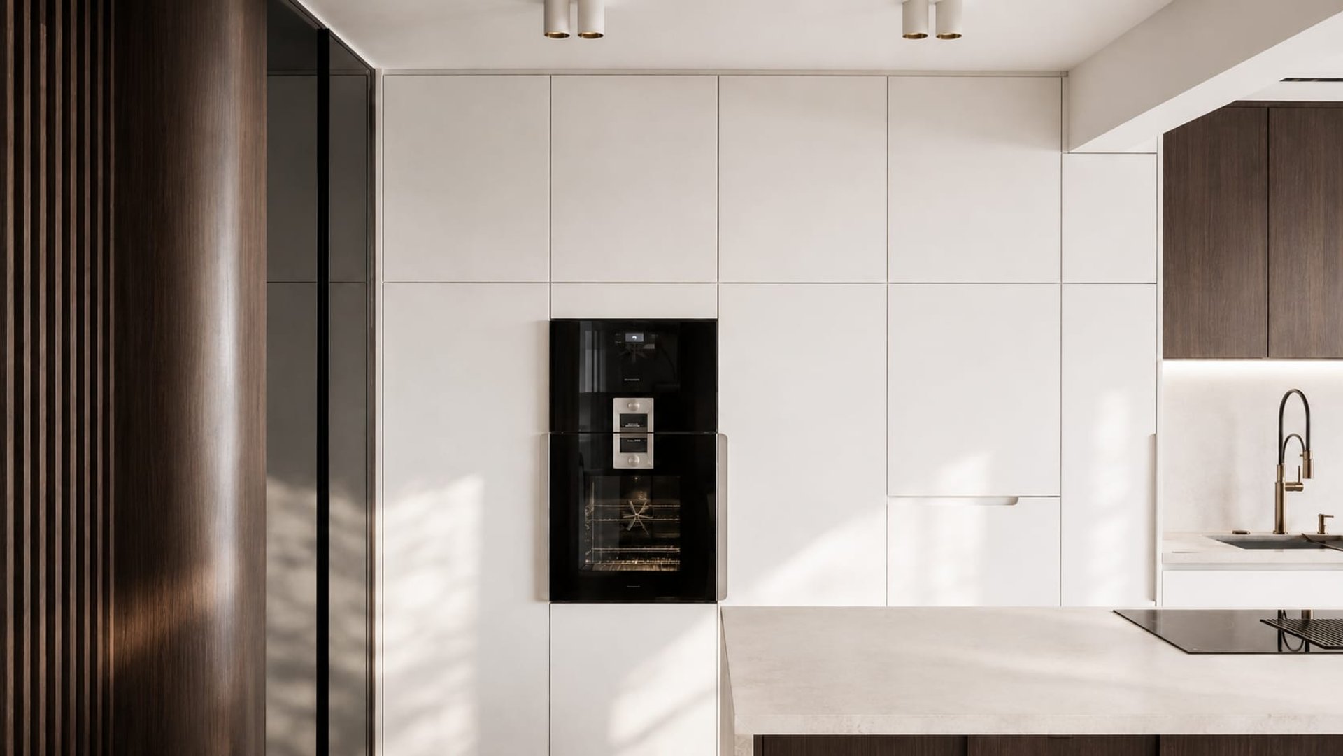 Villa Saint Maur — cuisine, rénovation de villa par Créa'Home