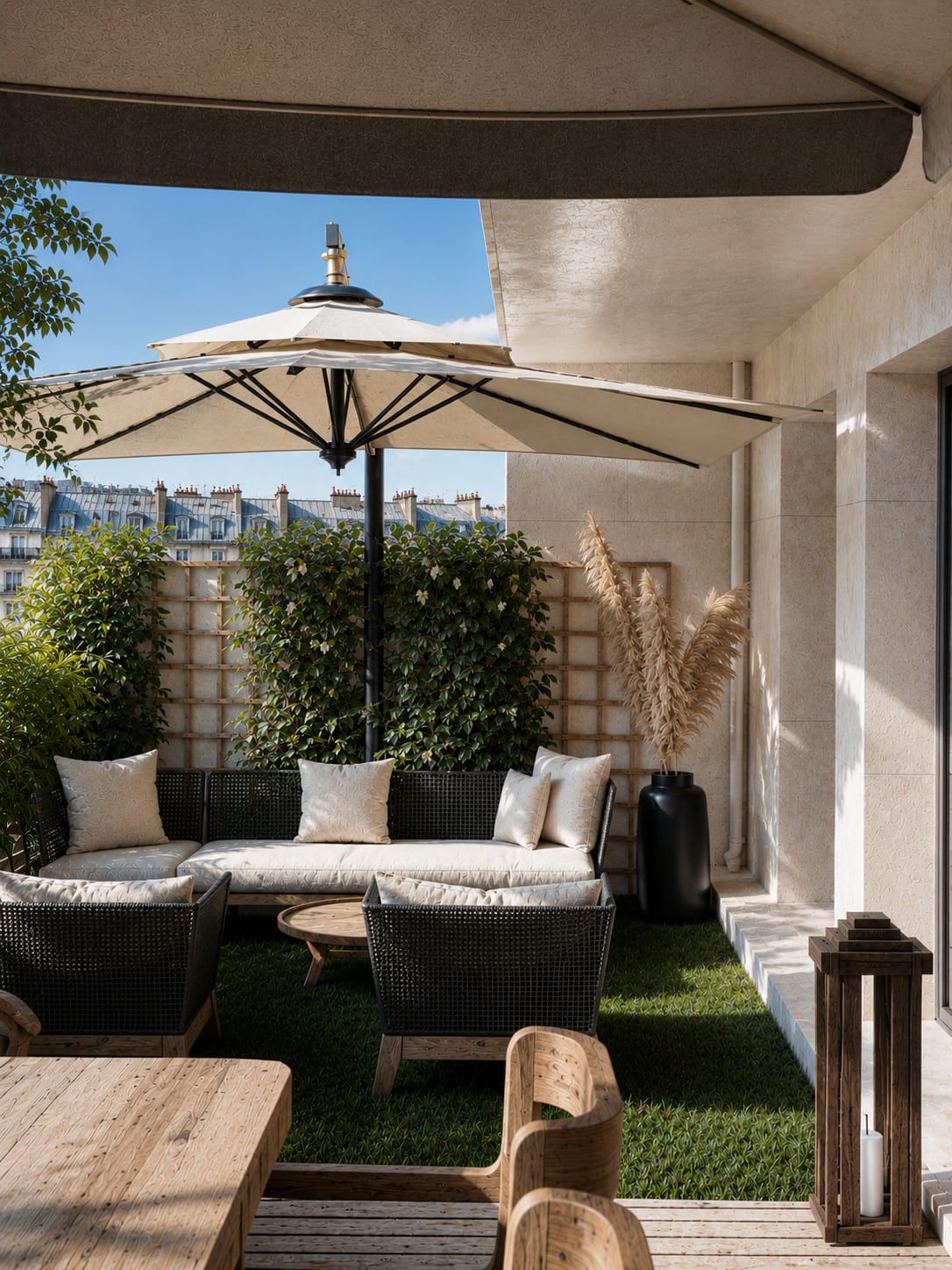 Dombasle — terrasse, rénovation d'appartement par Créa'Home