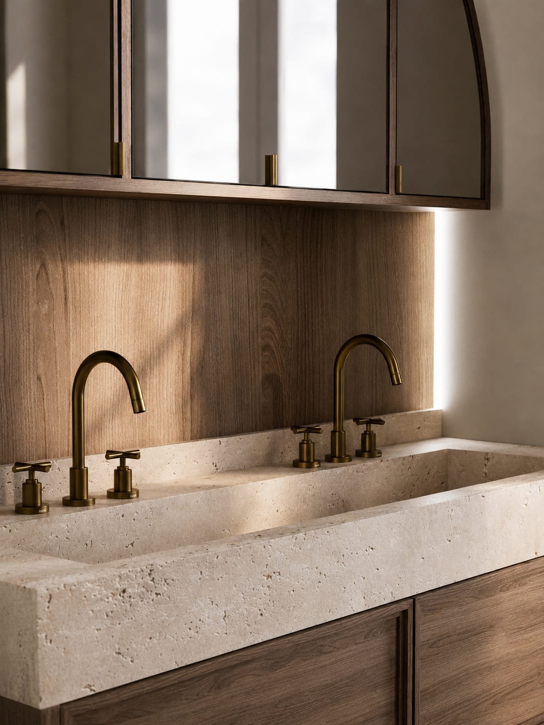 Rue du Temple, Paris — salle de bain, rénovation d'appartement par Créa'Home