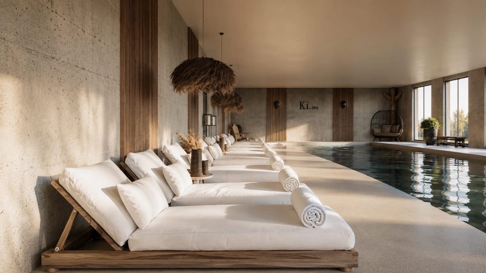 Eden des Sens — piscine, spa par Créa'Home