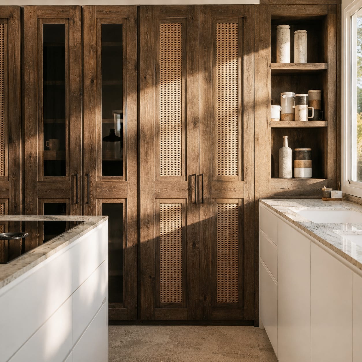 Villa Benoit — cuisine, rénovation de villa par Créa'Home