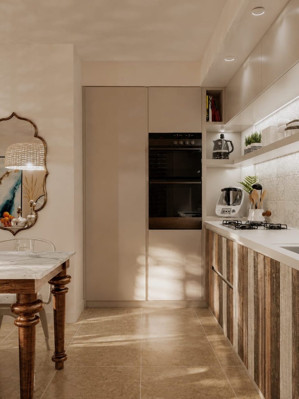 Tangier — vue 24, rénovation d'appartement par Créa'Home