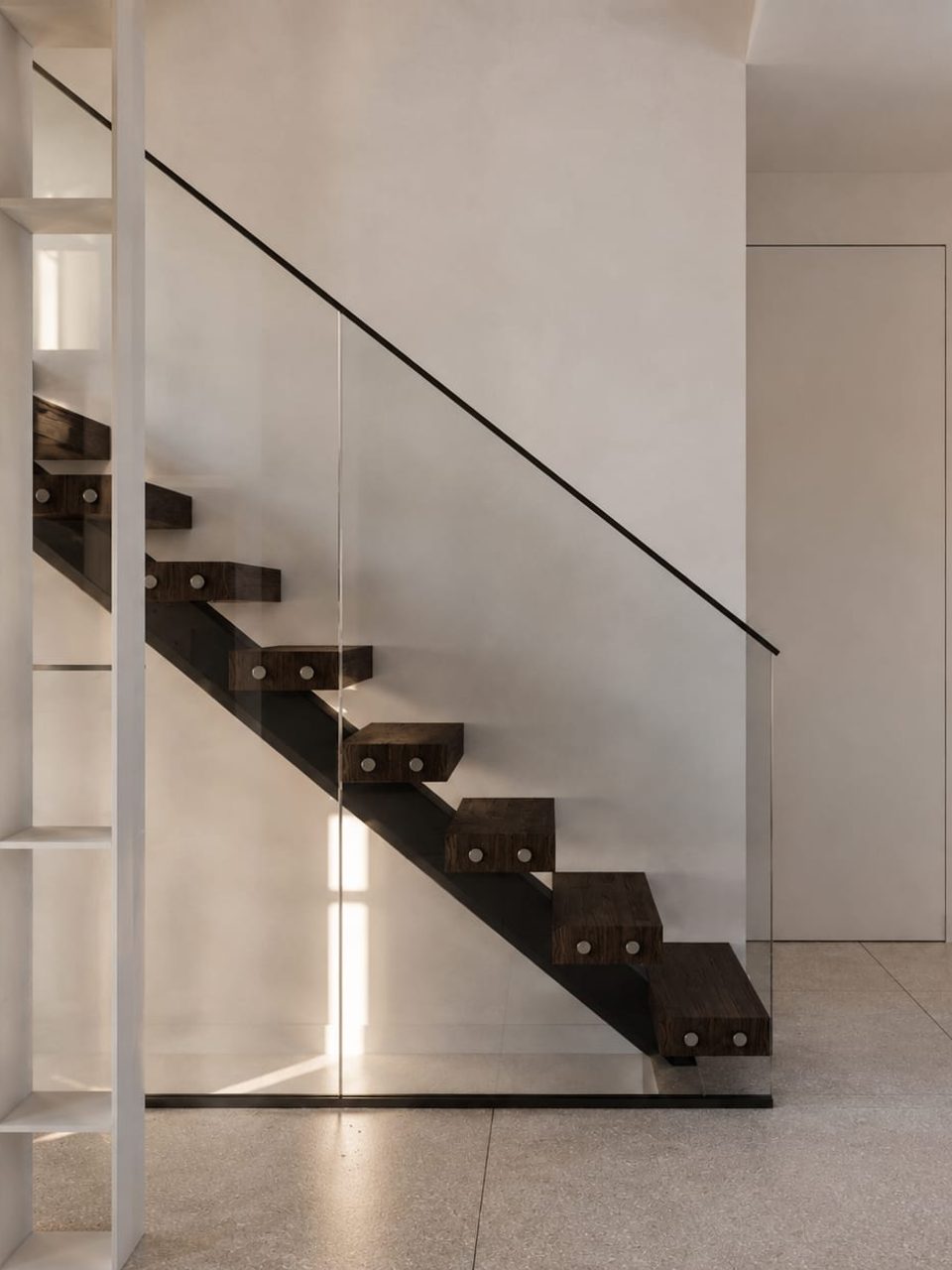 Ledru Rollin, Paris — escalier, rénovation d'appartement par Créa'Home