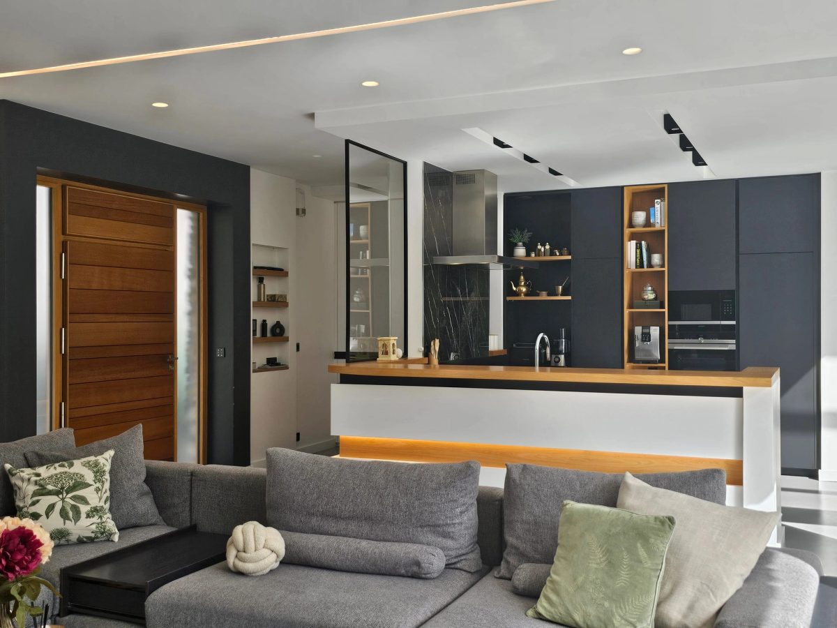 Rénovation de villa Villa Casanova, Cannes — architecture intérieure Créa'Home