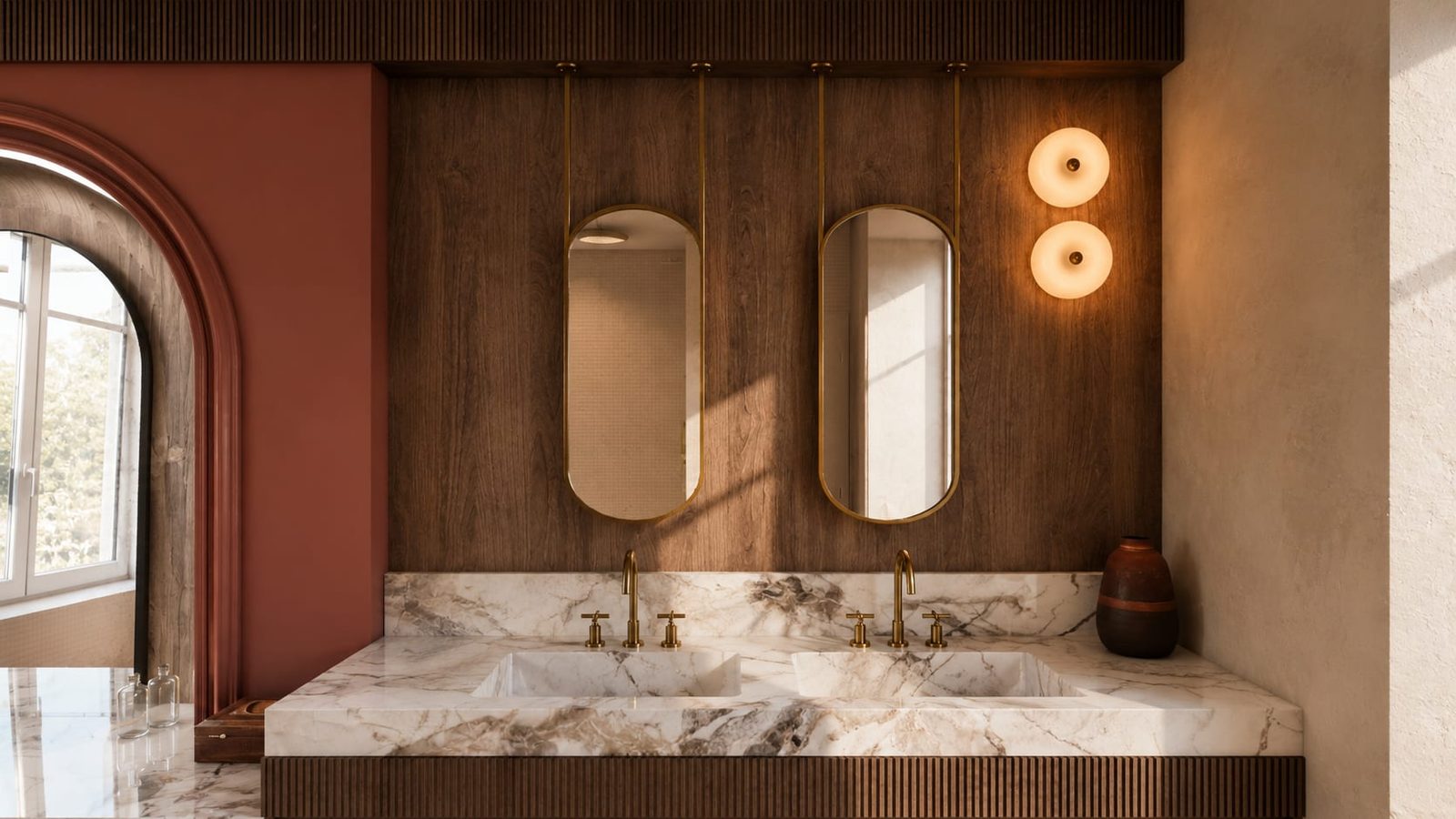 Rue du Temple, Paris — salle de bain, rénovation d'appartement par Créa'Home