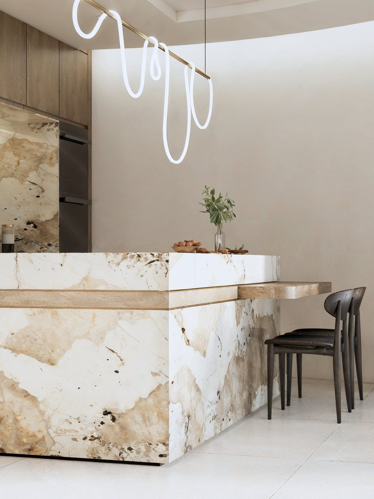 Océanide — cuisine, rénovation d'appartement par Créa'Home