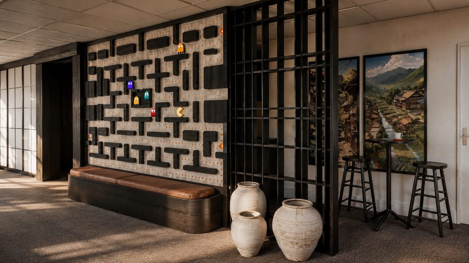 Odyssée — espace commun, musée par Créa'Home