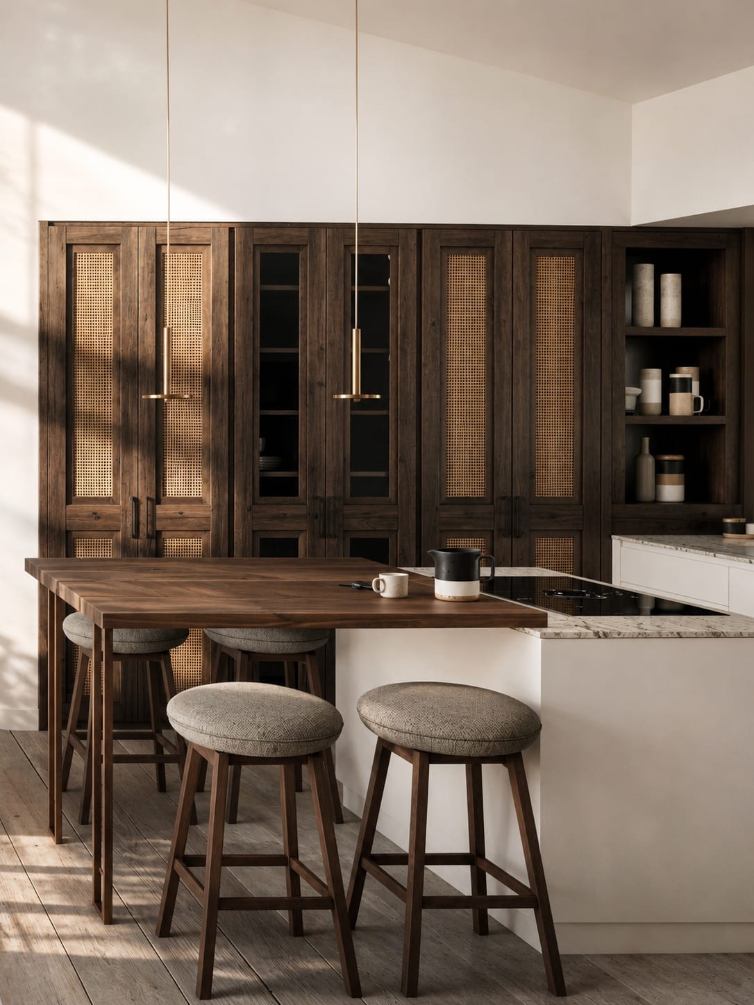 Villa Benoit — cuisine, rénovation de villa par Créa'Home