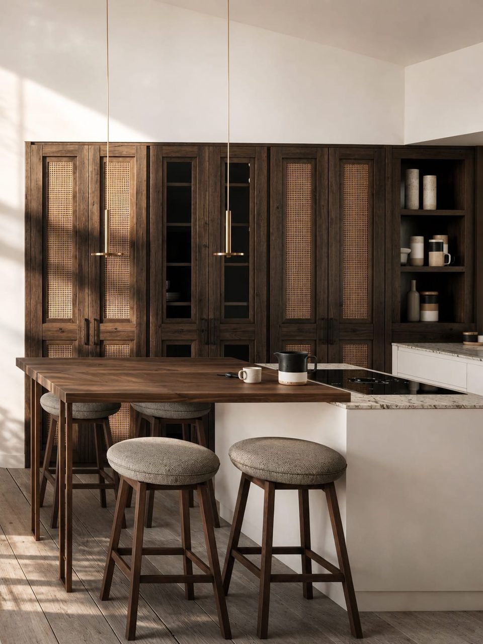 Villa Benoit — cuisine, rénovation de villa par Créa'Home