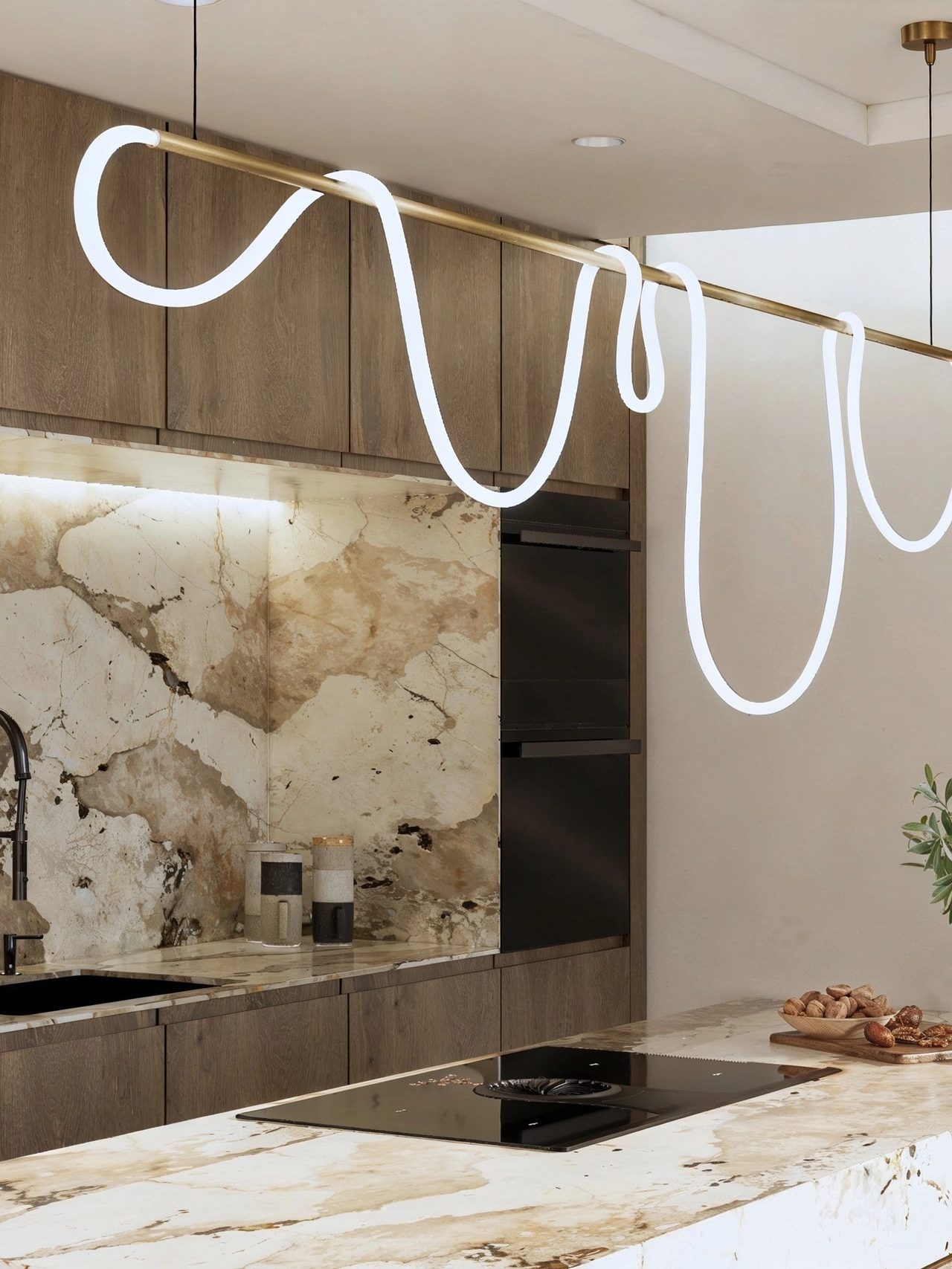 Océanide — cuisine, rénovation d'appartement par Créa'Home