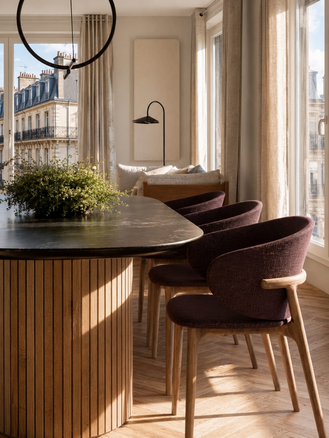 Adolphe Besson — cuisine, rénovation d'appartement par Créa'Home