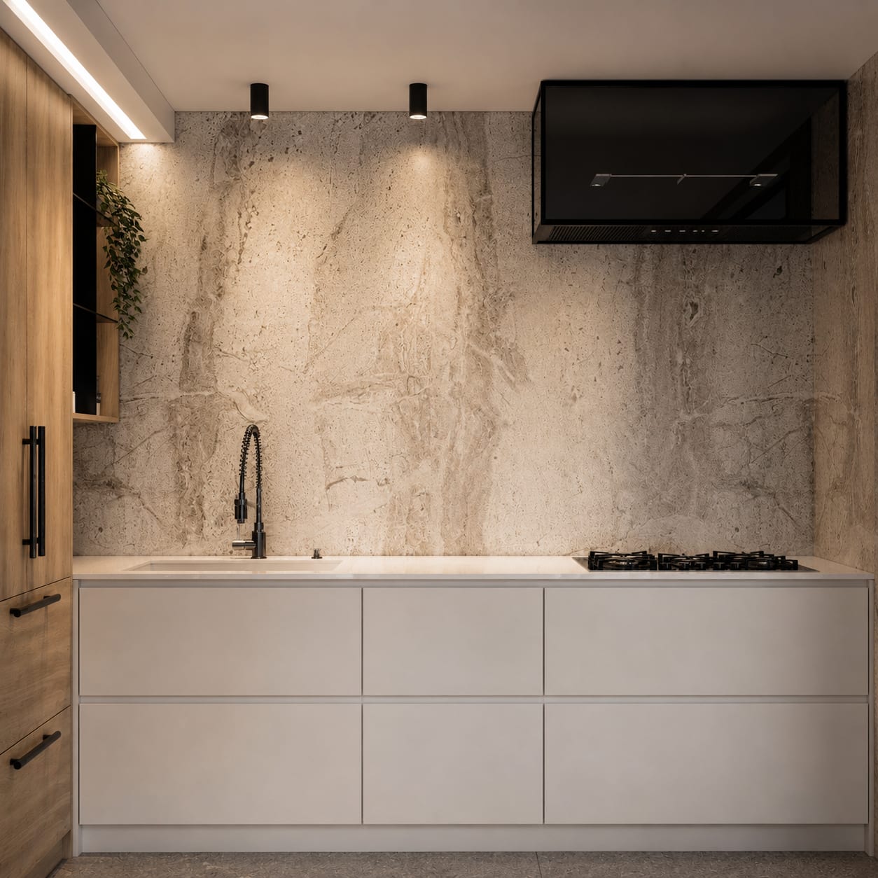 Ledru Rollin, Paris — cuisine, rénovation d'appartement par Créa'Home