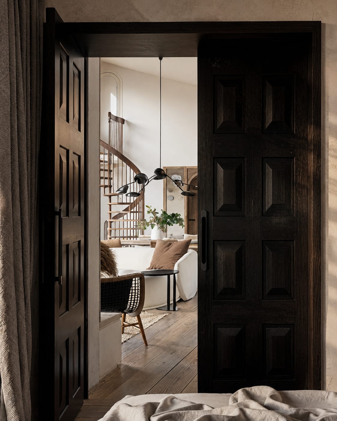 Villa Benoit — bureau, rénovation de villa par Créa'Home