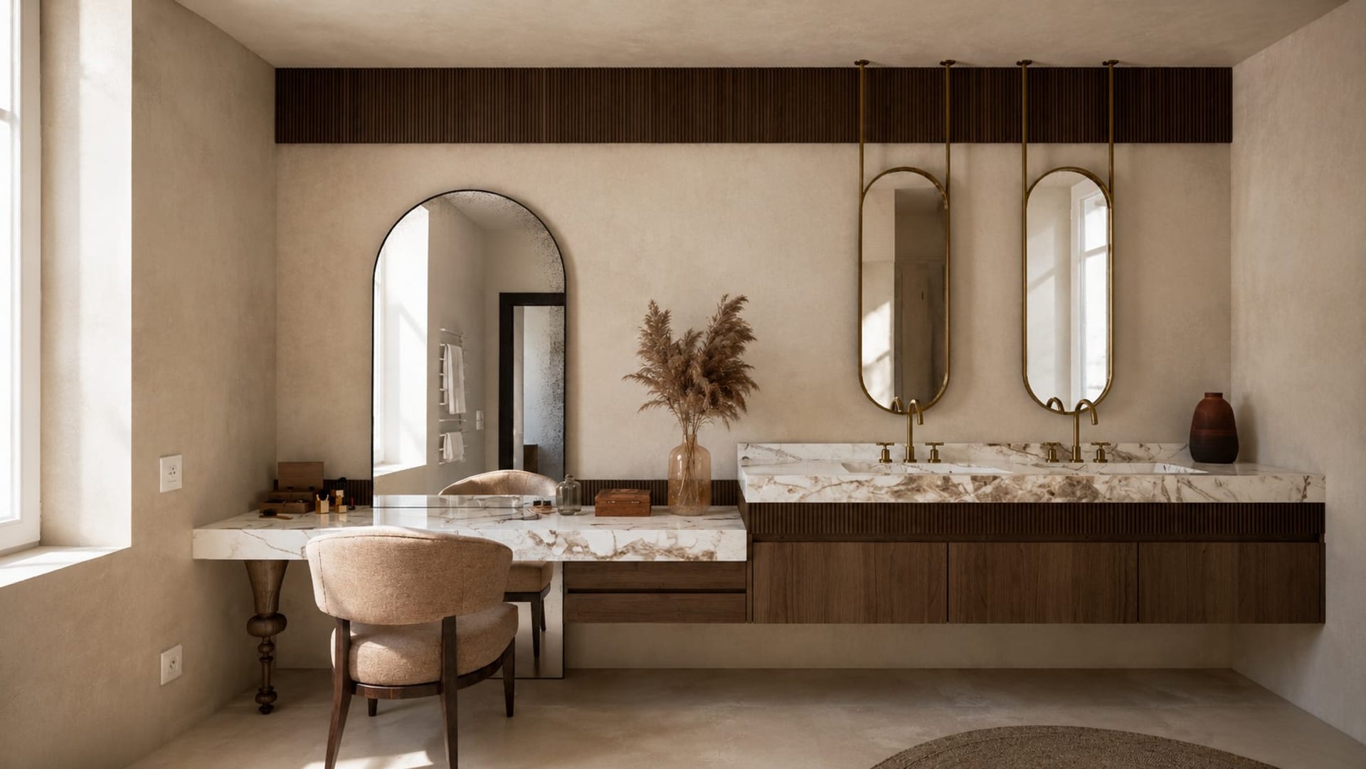 Rue du Temple, Paris — salle de bain, rénovation d'appartement par Créa'Home