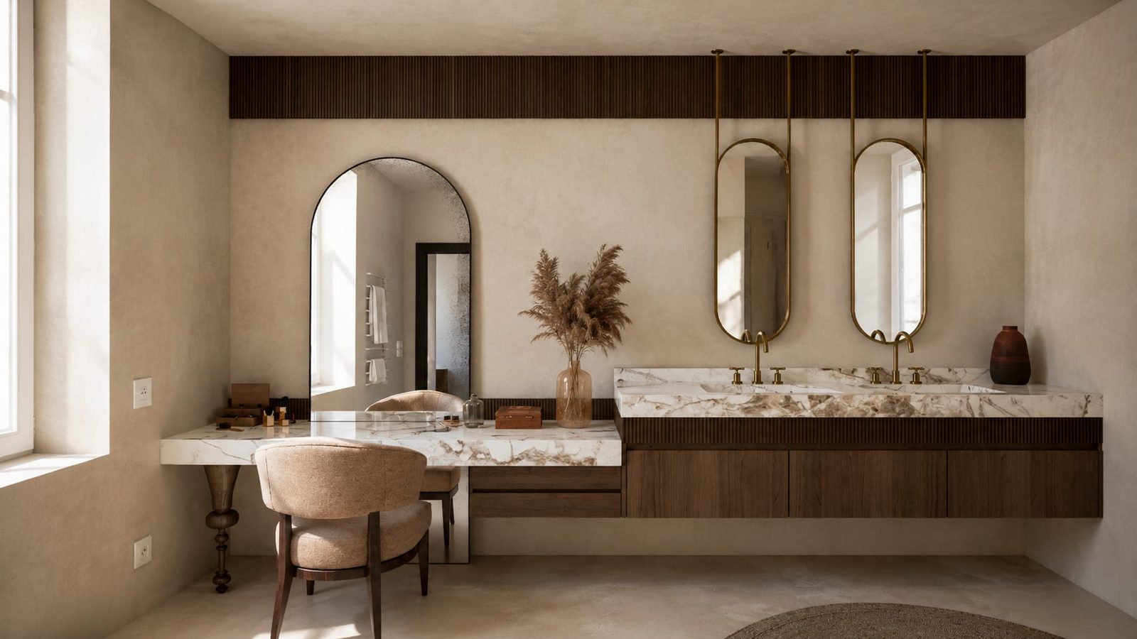 Rue du Temple, Paris — salle de bain, rénovation d'appartement par Créa'Home