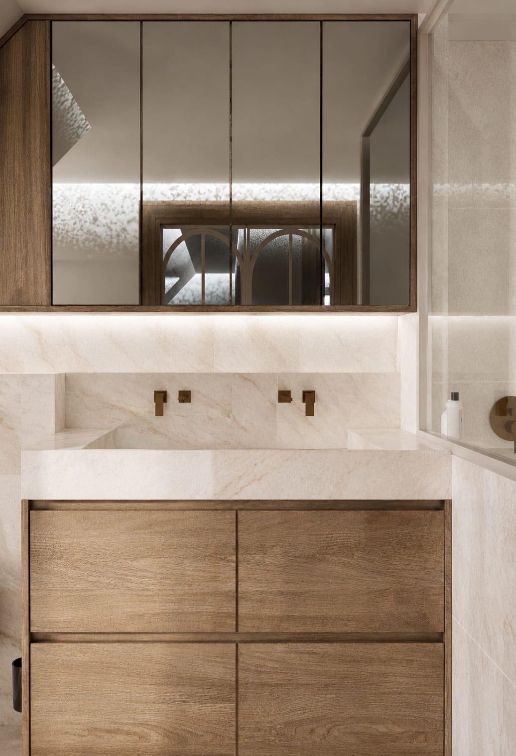Clos Pecheret — salle de bain, rénovation de villa par Créa'Home