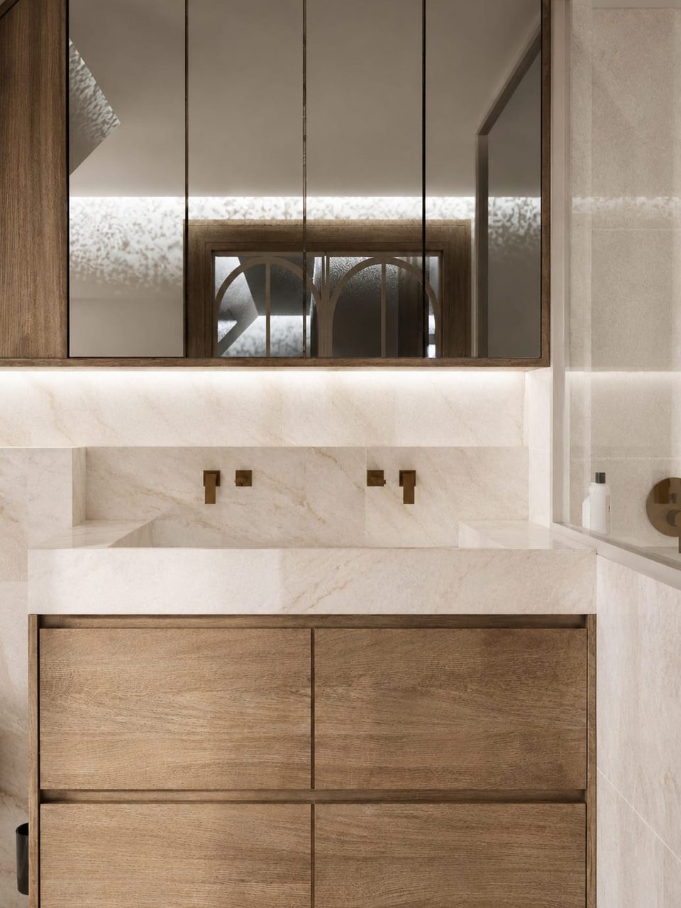 Clos Pecheret — salle de bain, rénovation de villa par Créa'Home