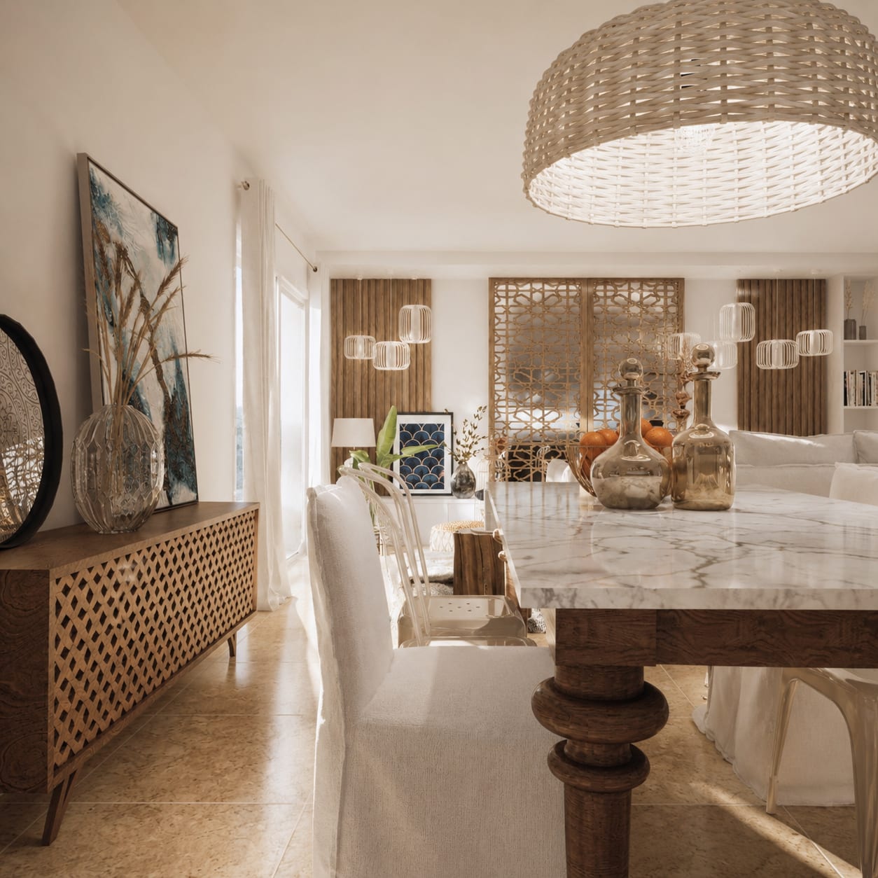 Tangier — vue 11, rénovation d'appartement par Créa'Home