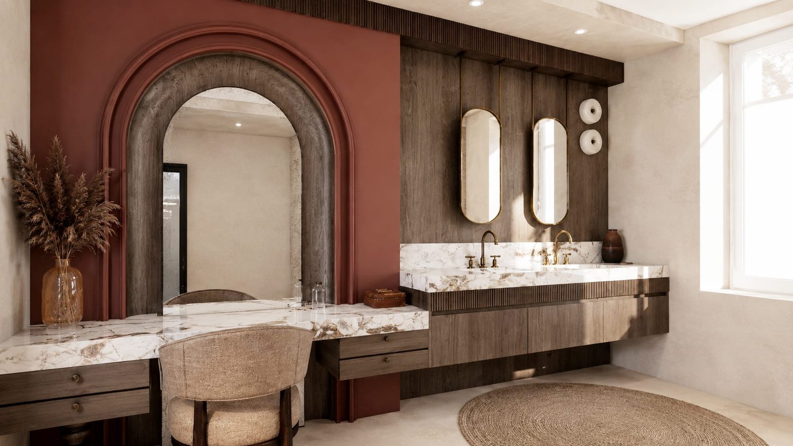 Rue du Temple, Paris — salle de bain, rénovation d'appartement par Créa'Home