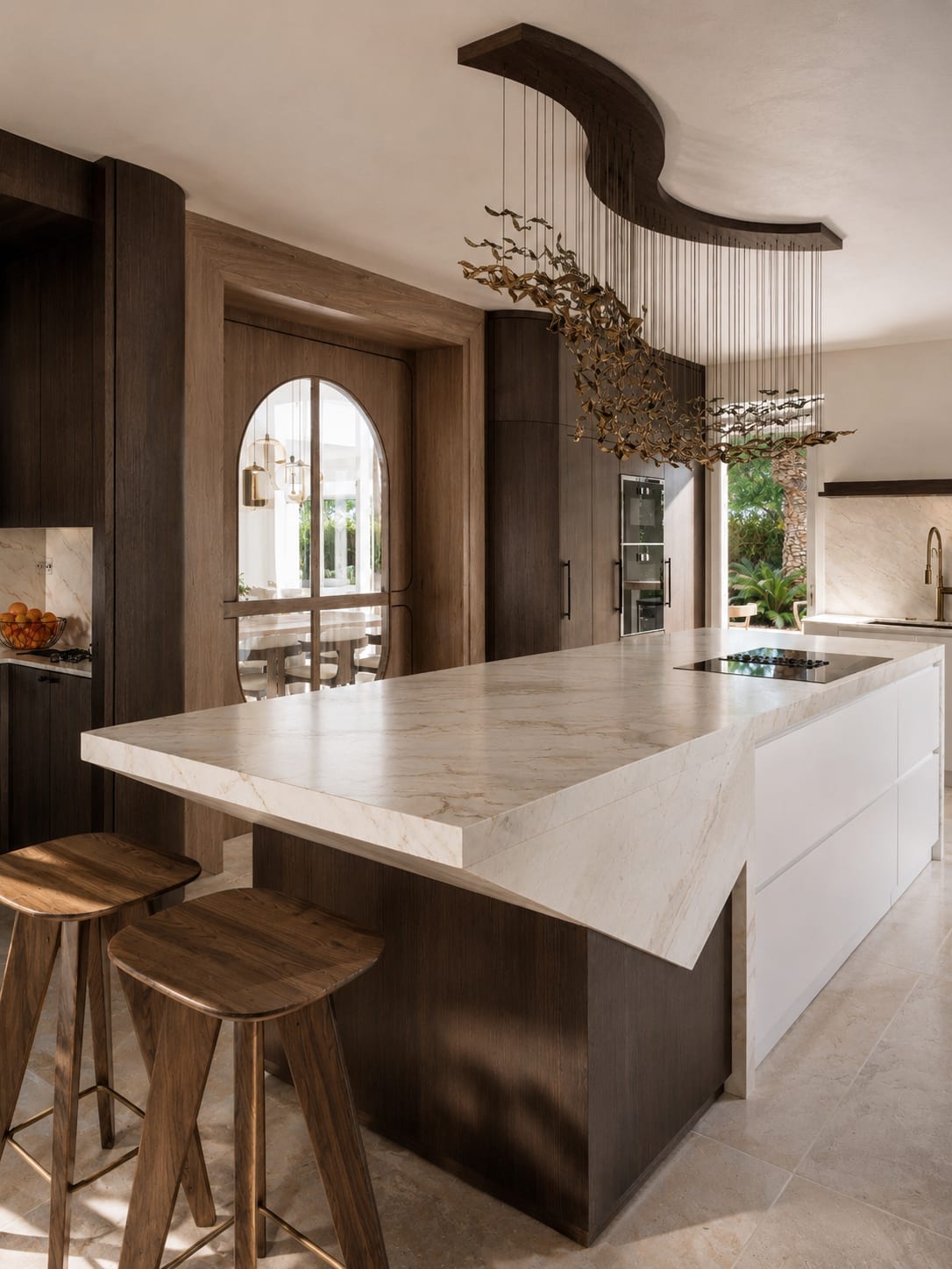 Clos Pecheret — cuisine, rénovation de villa par Créa'Home