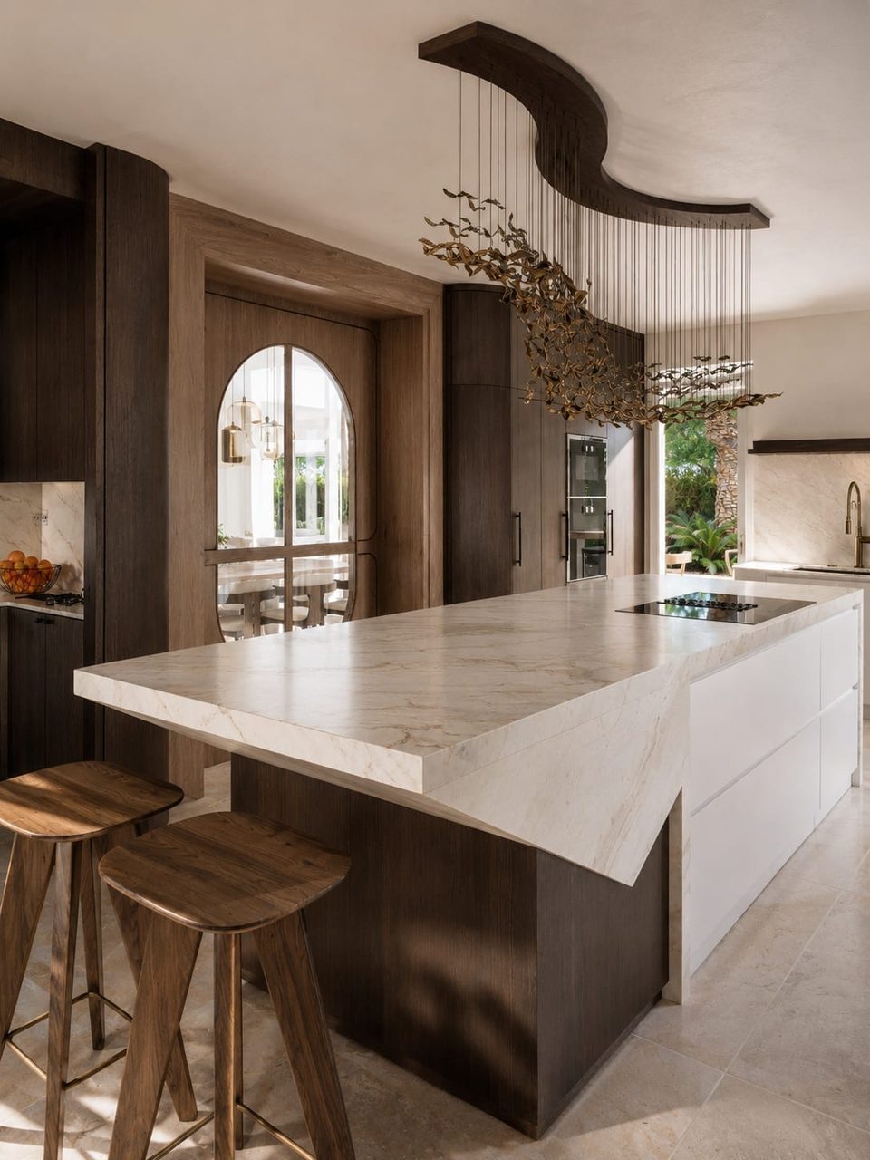 Clos Pecheret — cuisine, rénovation de villa par Créa'Home