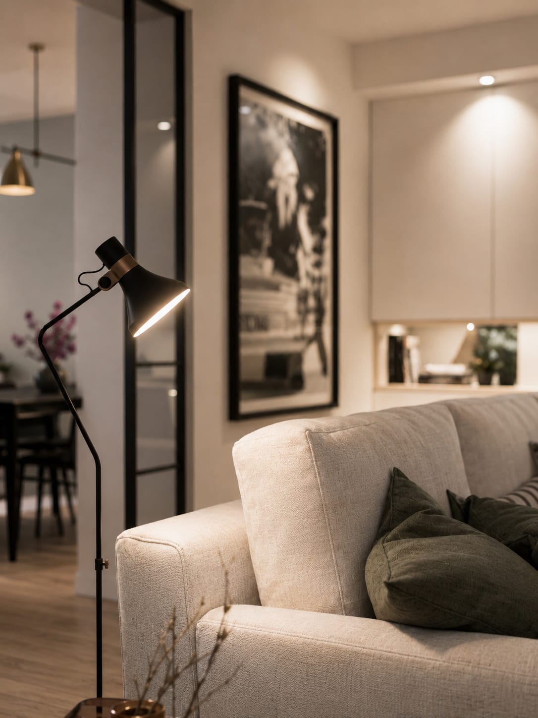 Pierre le Clerc — vue 22, rénovation d'appartement par Créa'Home