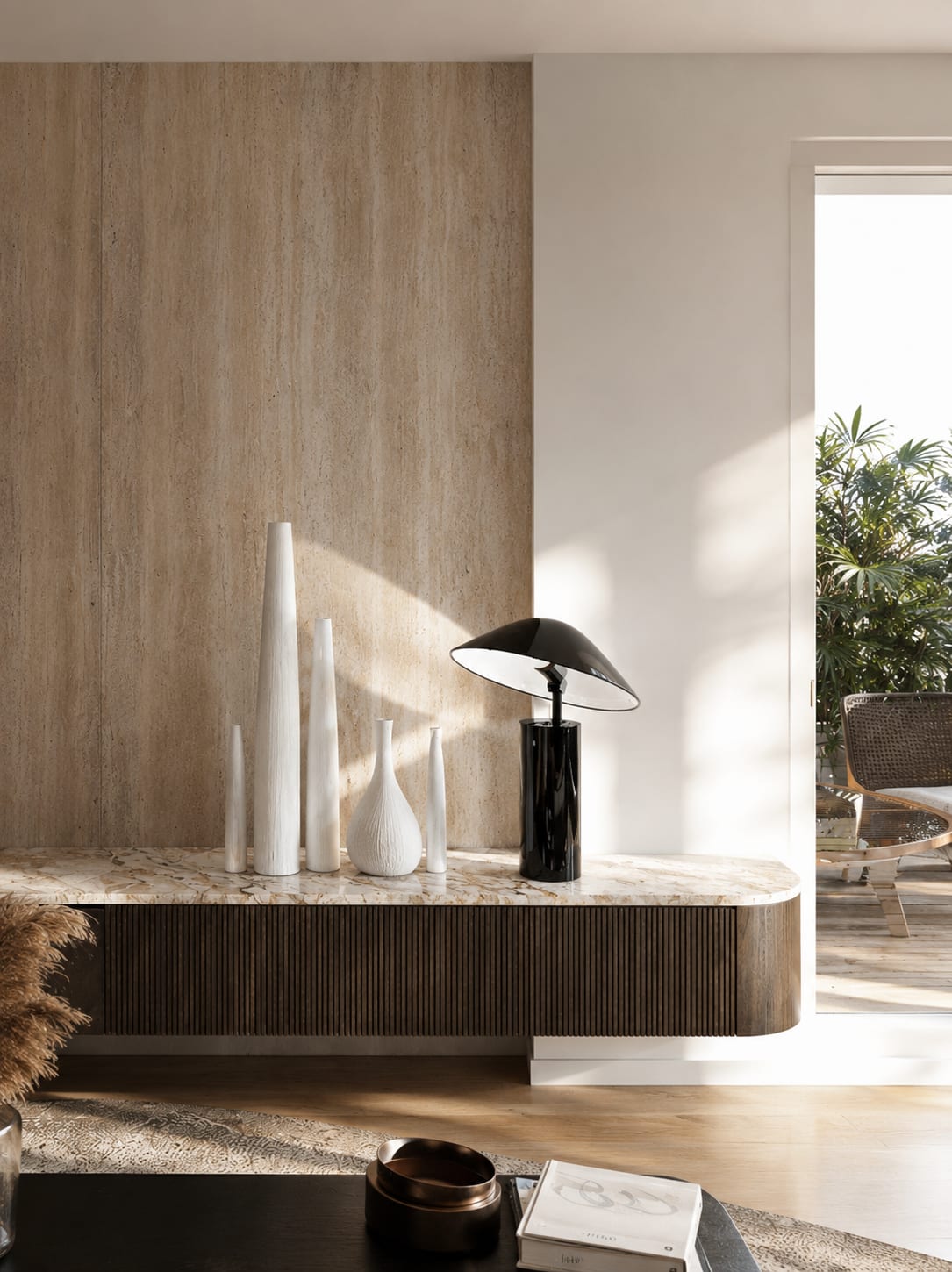 Auguste Mounié — salon, rénovation d'appartement par Créa'Home