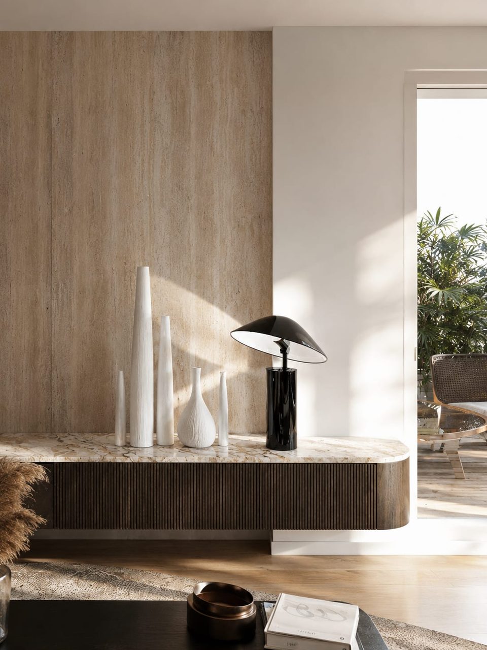 Auguste Mounié — salon, rénovation d'appartement par Créa'Home