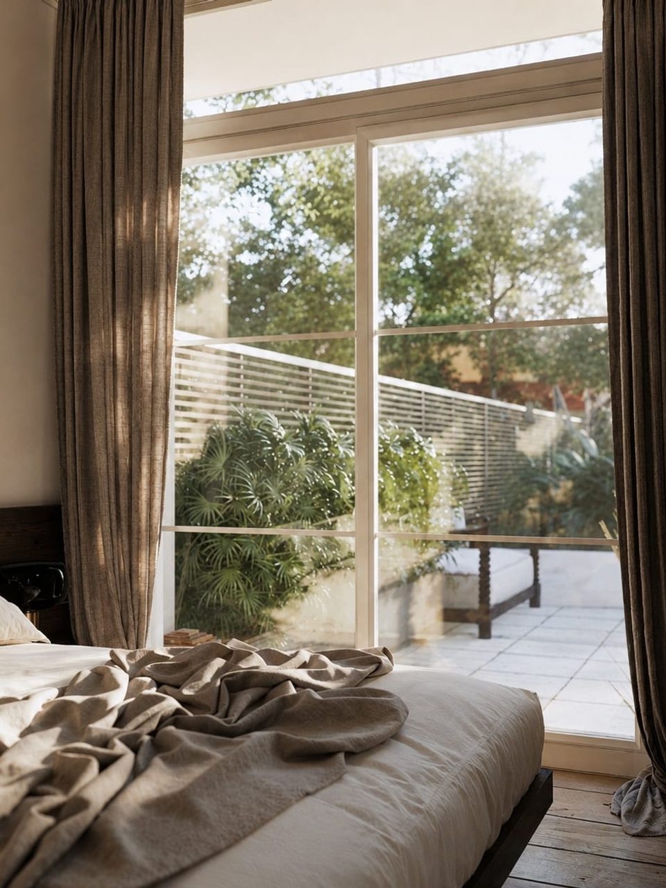 Villa Benoit — chambre, rénovation de villa par Créa'Home