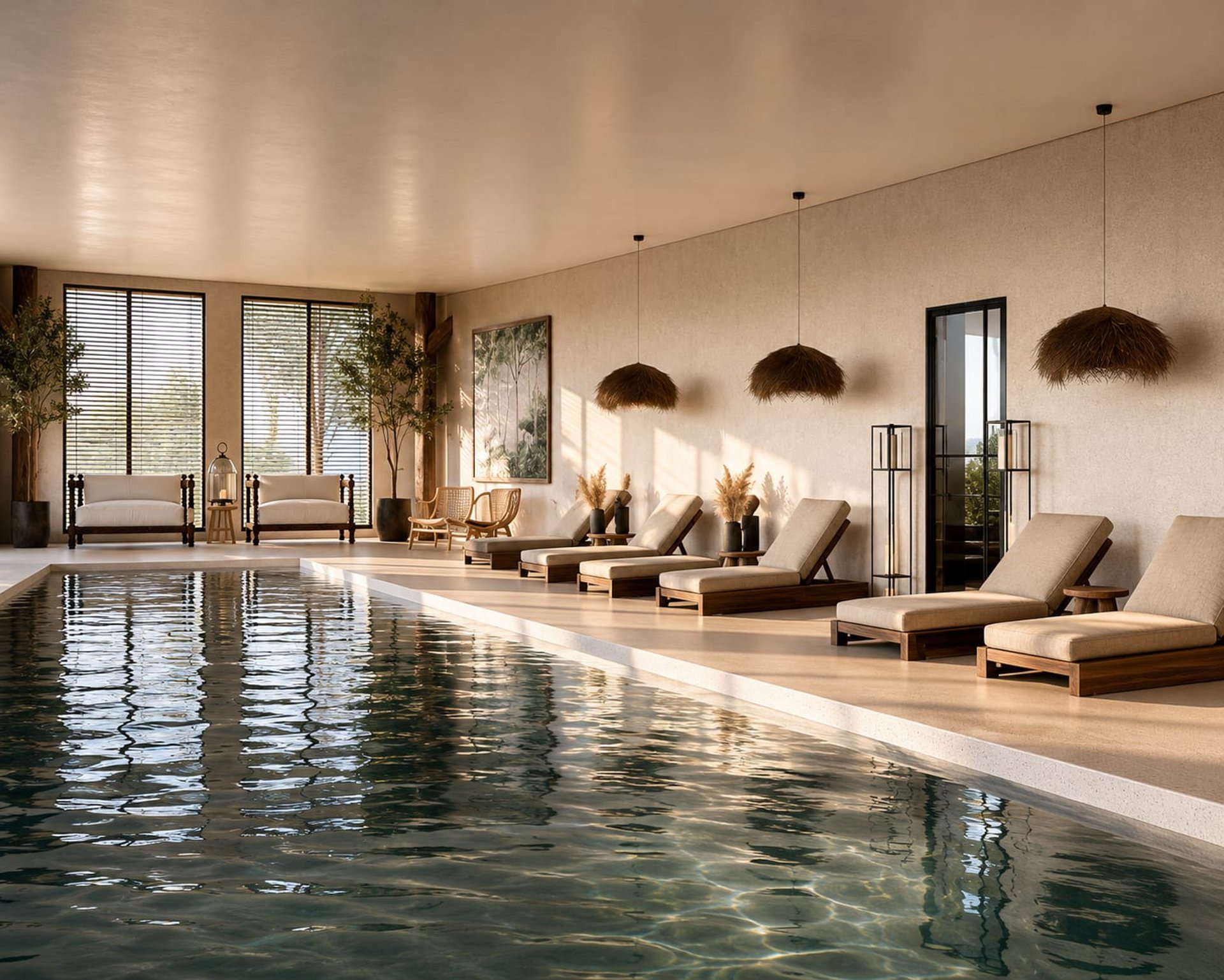 Eden des Sens — piscine, spa par Créa'Home