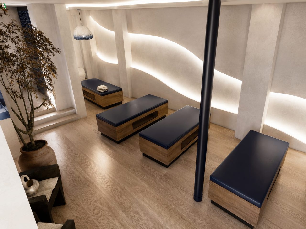 Flexlab — salle de soin, studio de bien-être par Créa'Home