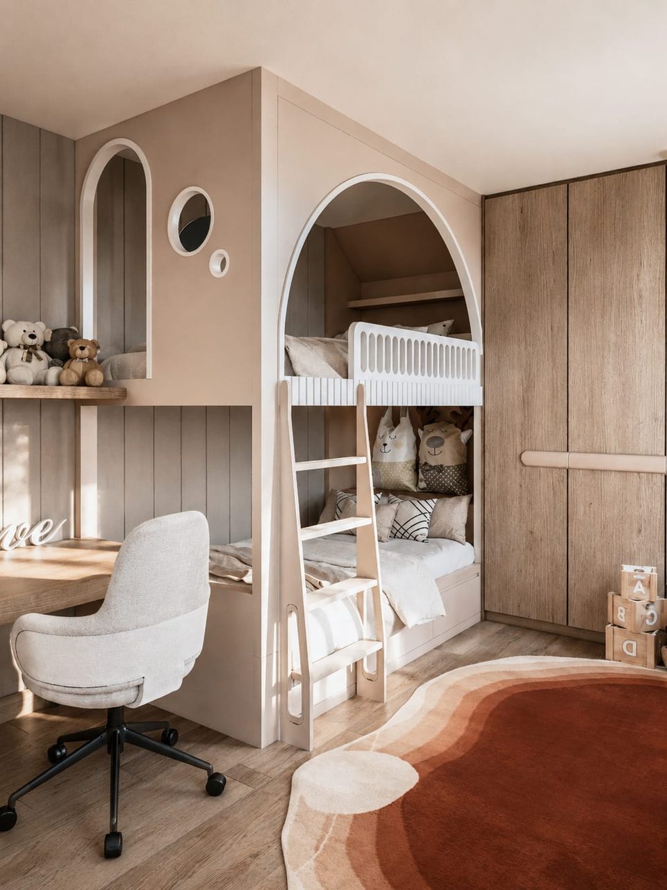 Clos Pecheret — chambre d'enfant, rénovation de villa par Créa'Home