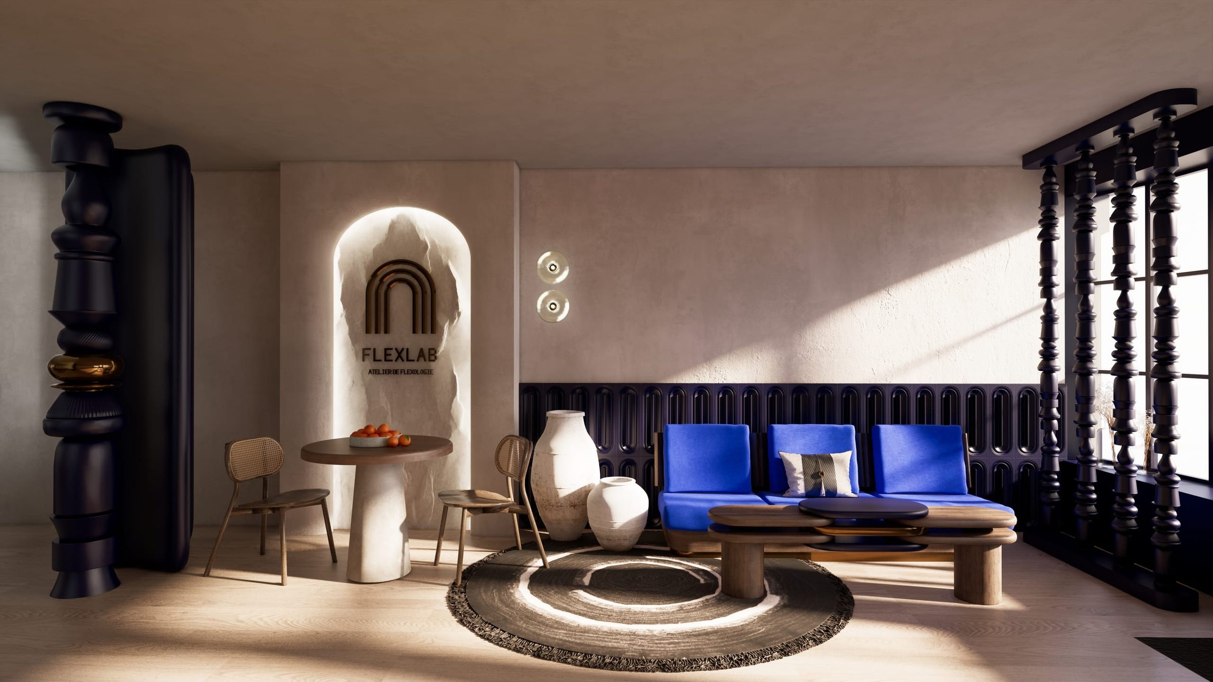 Flexlab Concept — vue 3, studio de bien-être par Créa'Home