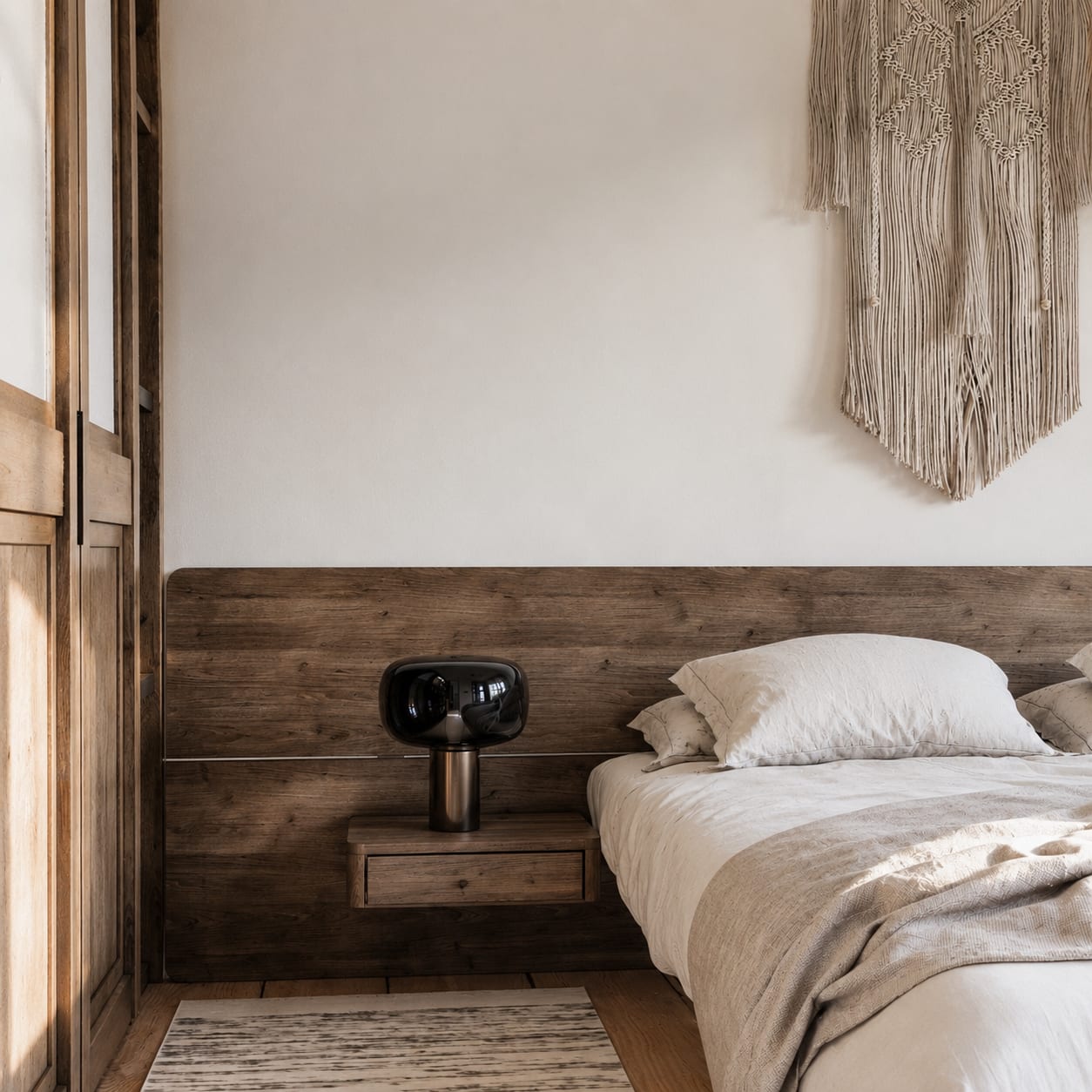 Villa Benoit — chambre, rénovation de villa par Créa'Home