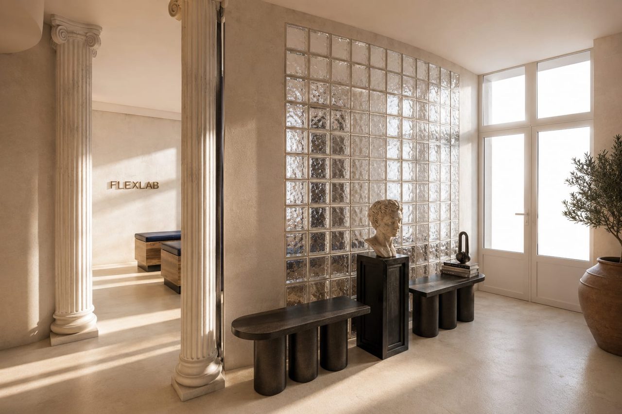 Flexlab Temple — vue 12, studio de bien-être par Créa'Home