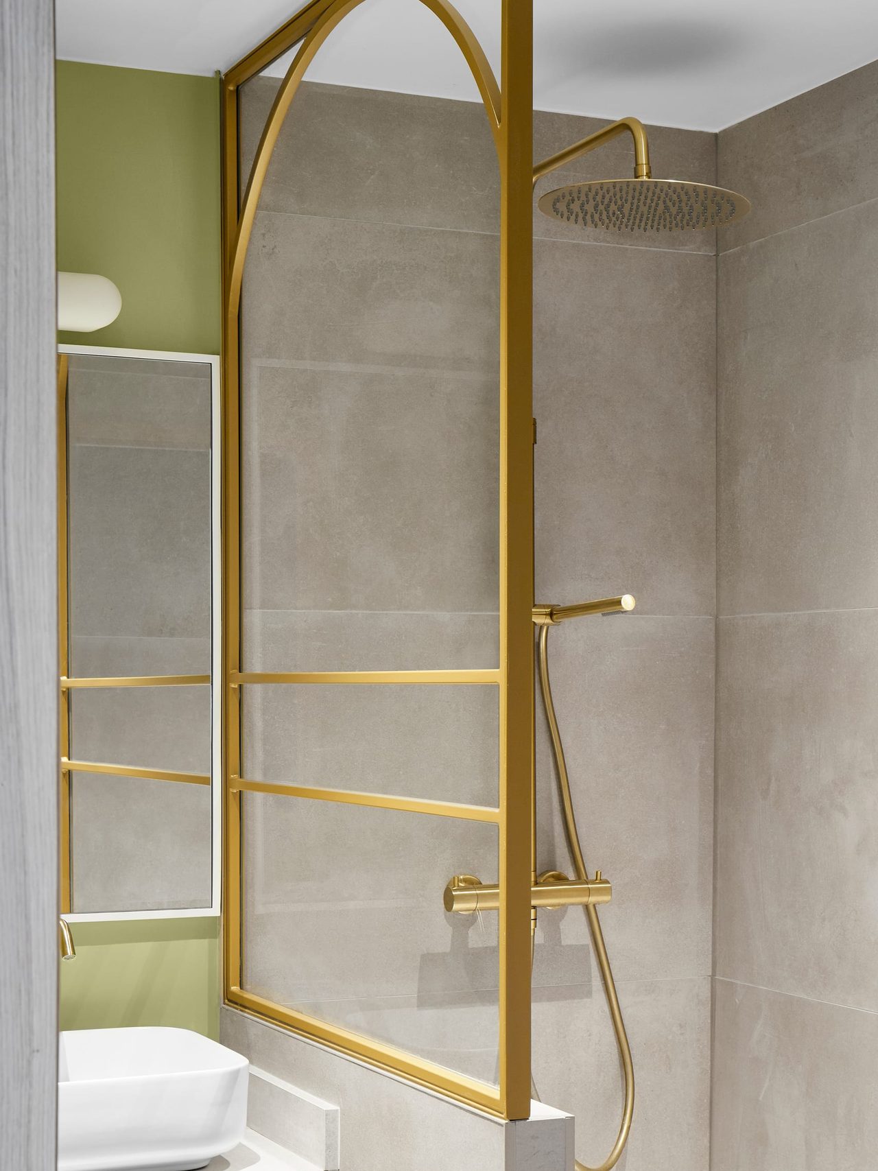 Ocean Drive, Le Pouliguen — salle de bain, appartement balnéaire par Créa'Home