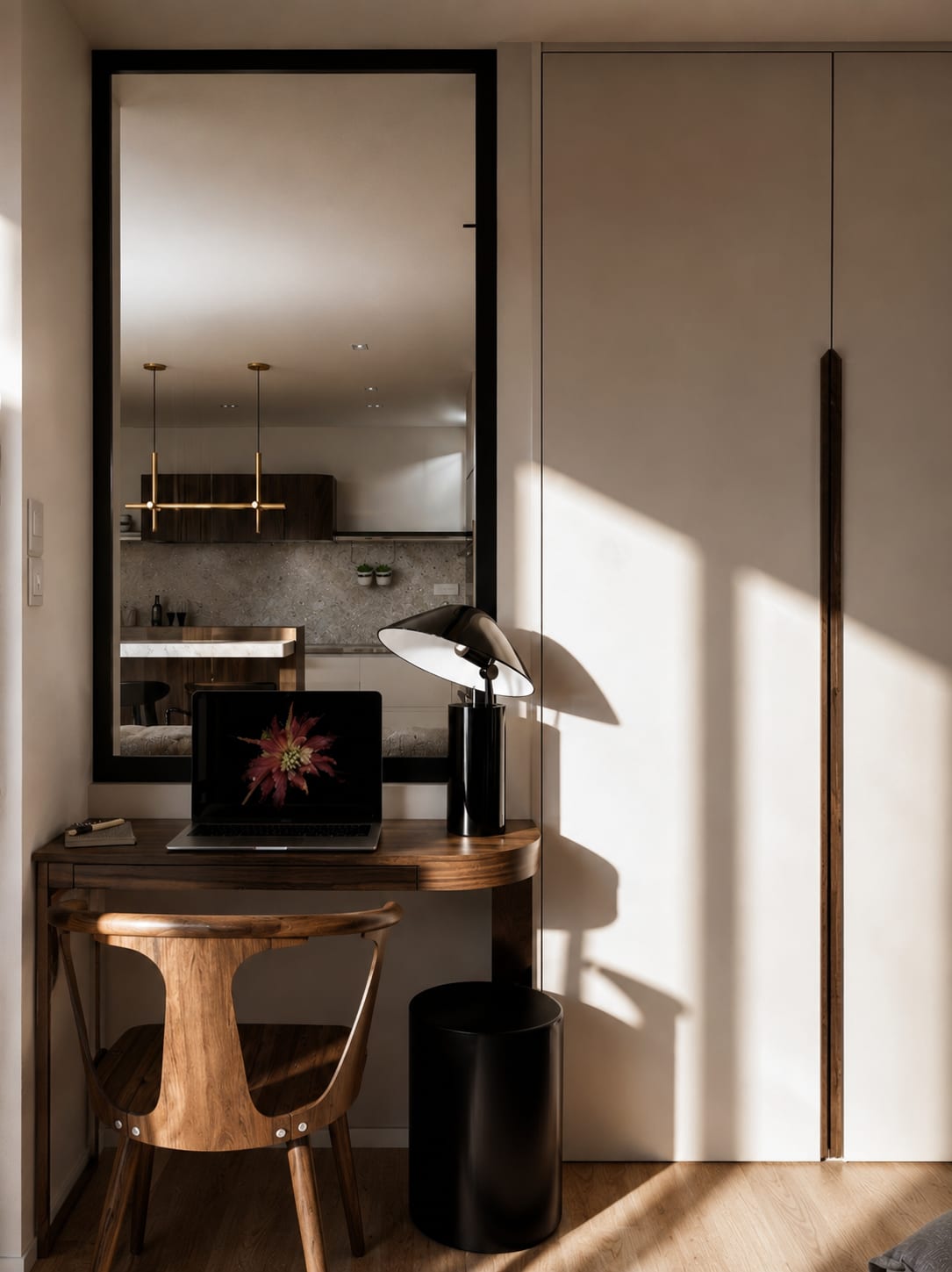 Auguste Mounié — bureau, rénovation d'appartement par Créa'Home