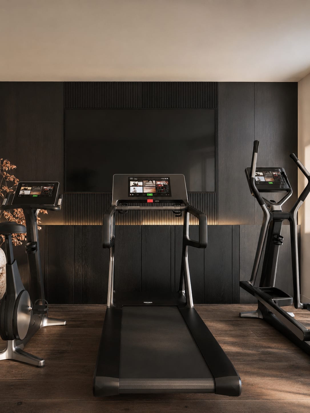 Clos Pecheret — salle de sport, rénovation de villa par Créa'Home